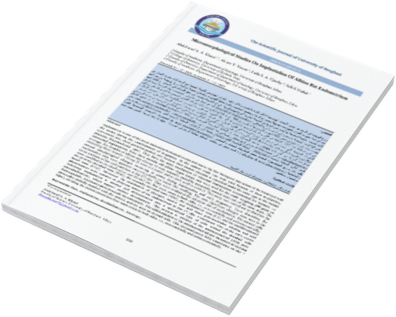 Micromorphological Studies On Implantation Of Albino Rat Endometrium